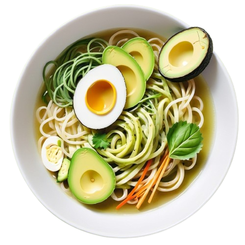 Keto Avocado Ramen